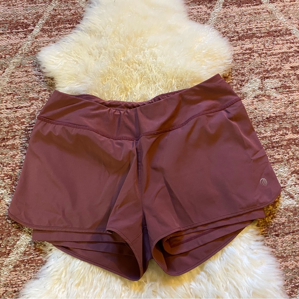 MPG Mauve Activewear 2 in 1 shorts